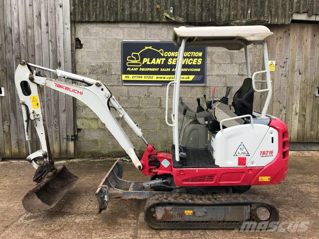 Takeuchi TB216 Miniexcavadoras