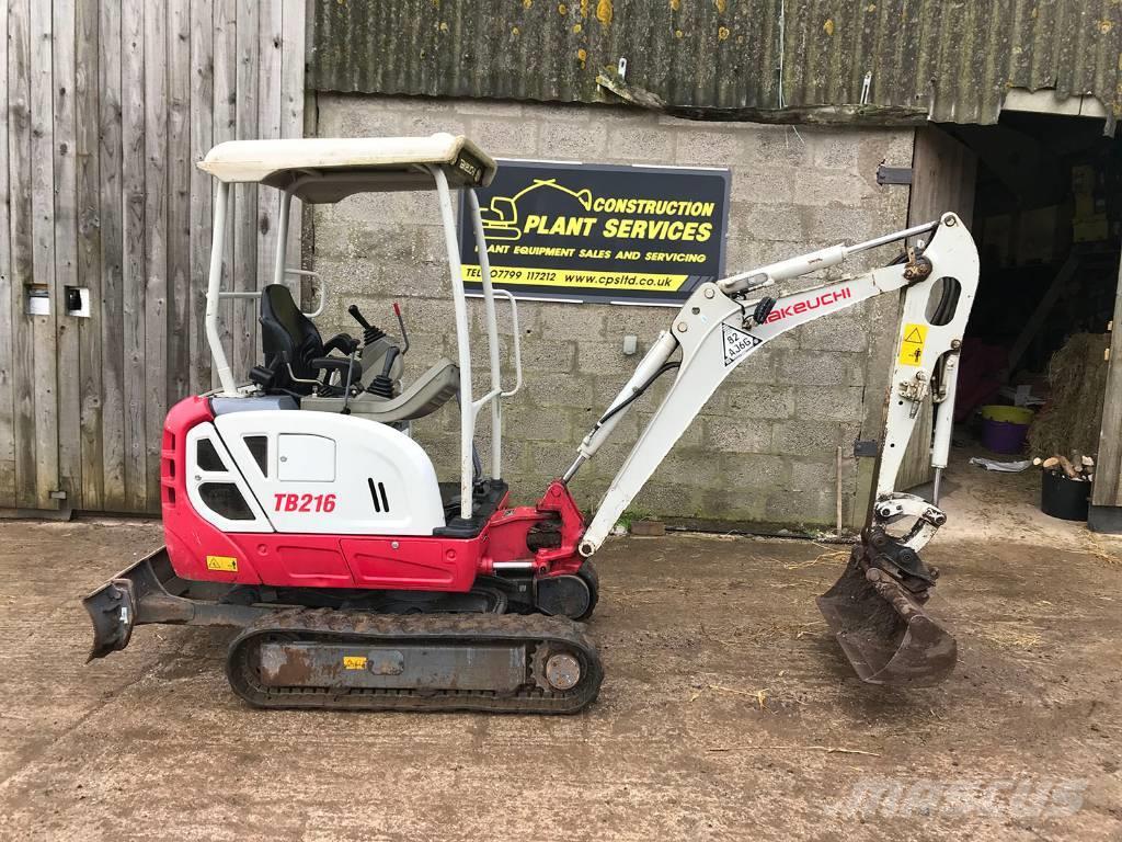 Takeuchi TB216 Miniexcavadoras