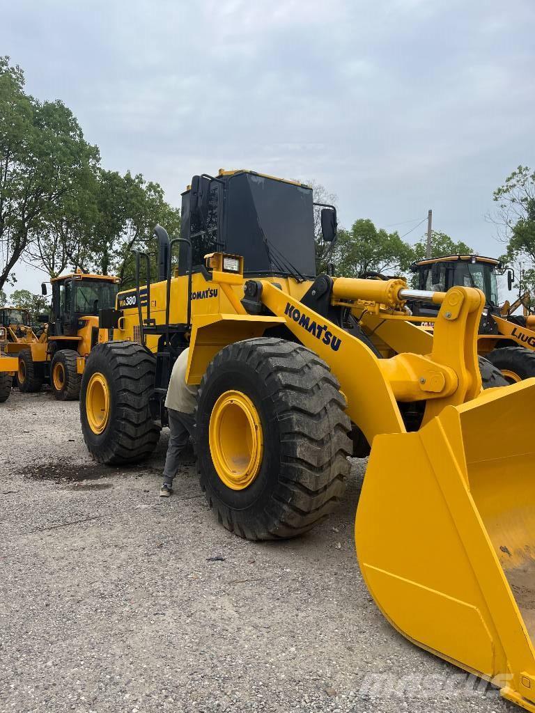 Komatsu WA 380 Cargadoras sobre ruedas