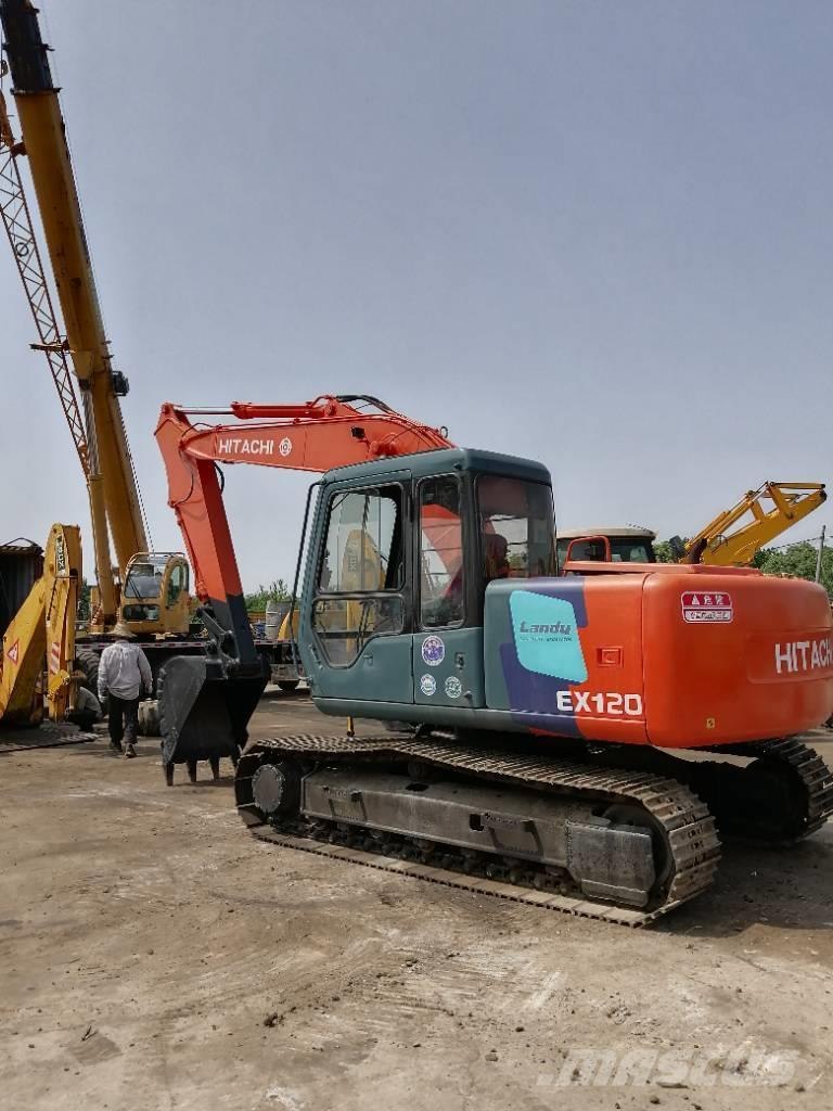 Hitachi EX 120 Excavadoras sobre orugas