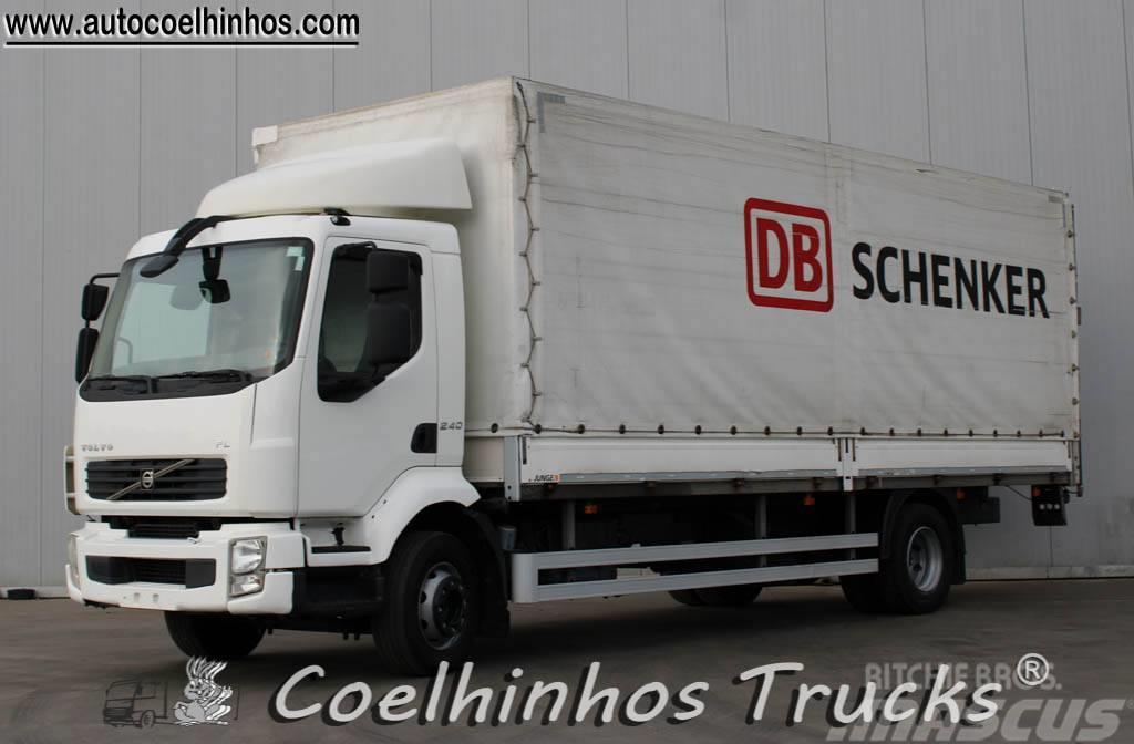 Volvo Fl 240 Camiones de caja de lona