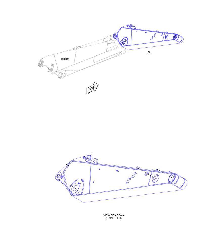 CAT M316F Plataformas y cucharones