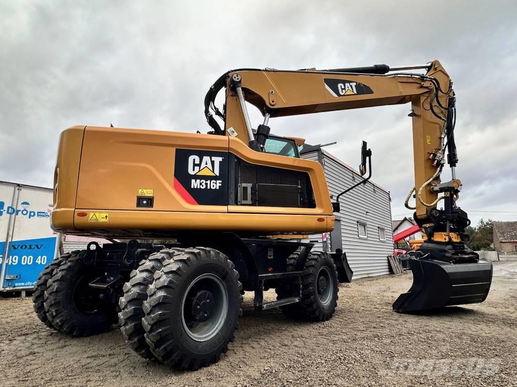 CAT Cat M316F Excavadoras de ruedas