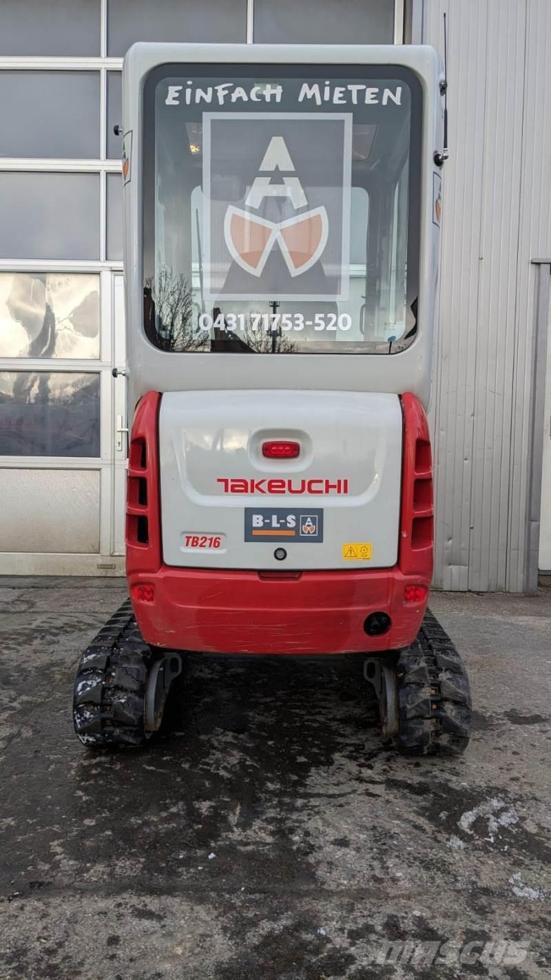 Takeuchi TB216AV4 Miniexcavadoras