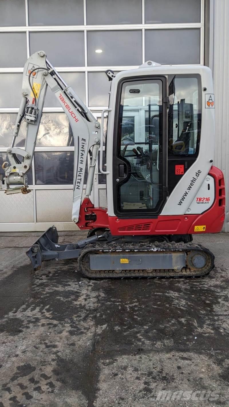 Takeuchi TB216AV4 Miniexcavadoras