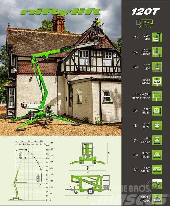 Niftylift 120 T Plataformas remolcables
