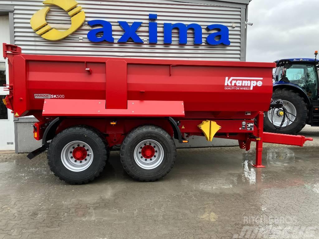 Krampe SK 500 Remolques con caja de volteo