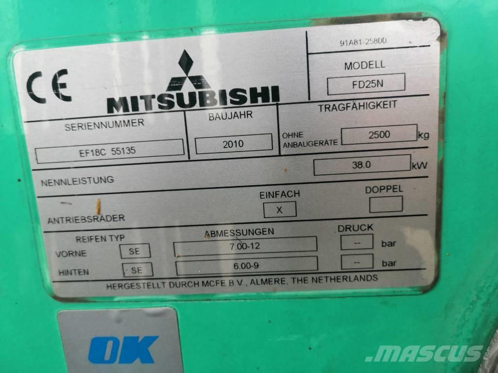 Mitsubishi FD25N Camiones diesel