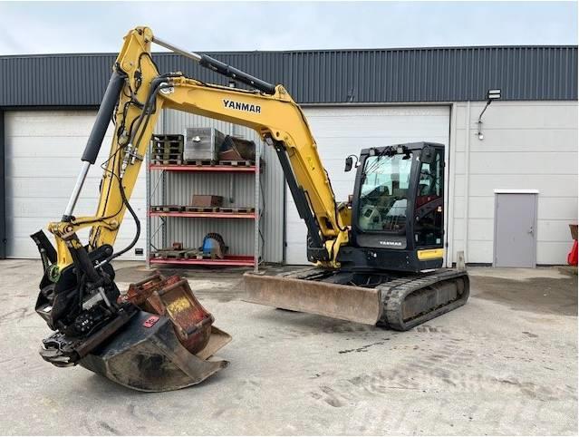 Yanmar Vio80, Bandgrävare Excavadoras 7t - 12t