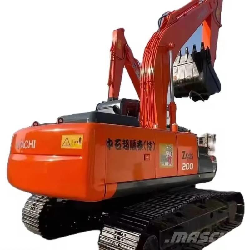 Hitachi ZX 200 Excavadoras sobre orugas