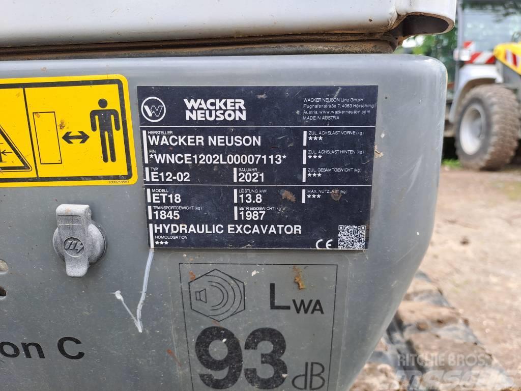 Wacker Neuson ET18 Excavadoras sobre orugas