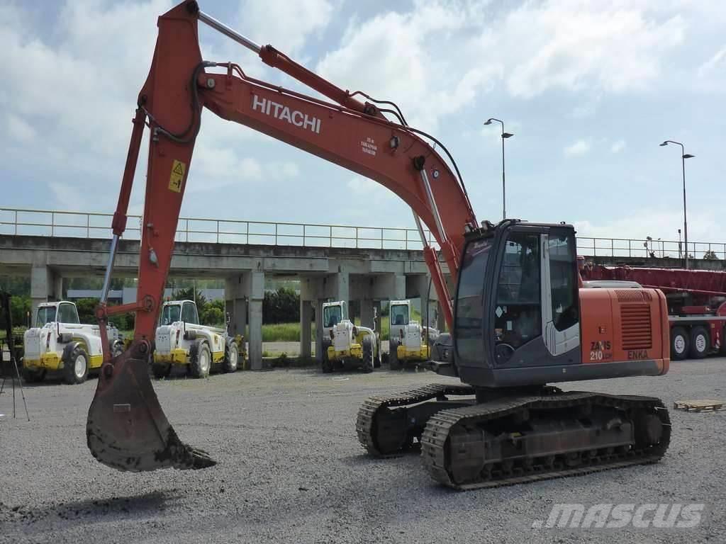 Hitachi zx210 Excavadoras sobre orugas