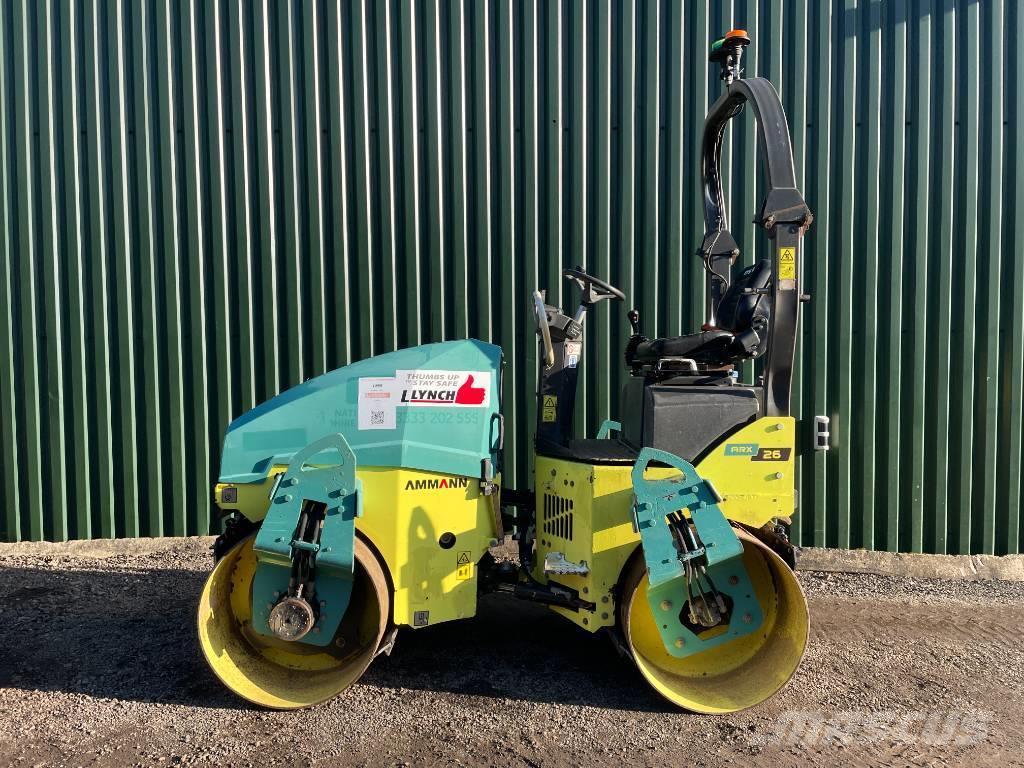 Ammann ARX 26 Rodillos de doble tambor