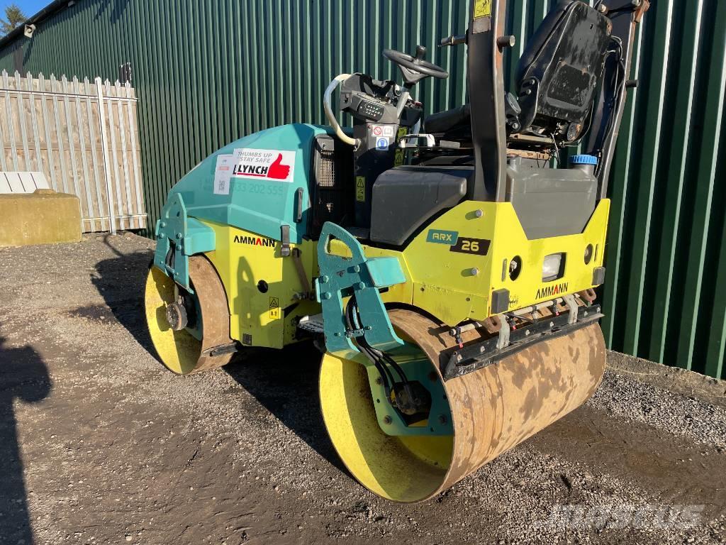 Ammann ARX 26 Rodillos de doble tambor