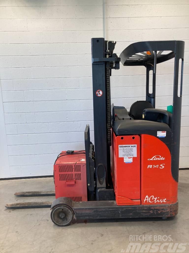 Linde R14S/115 Montacargas de alcance de gran altura