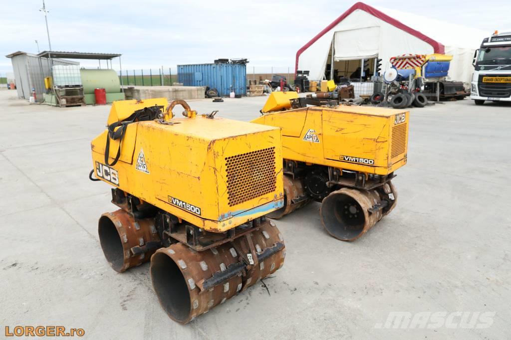 JCB VM 1500 Rodillos de doble tambor