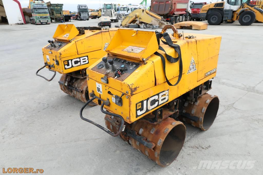 JCB VM 1500 Rodillos de doble tambor