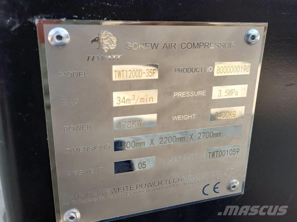  Tewatt TWT1200D-35F Compresoras