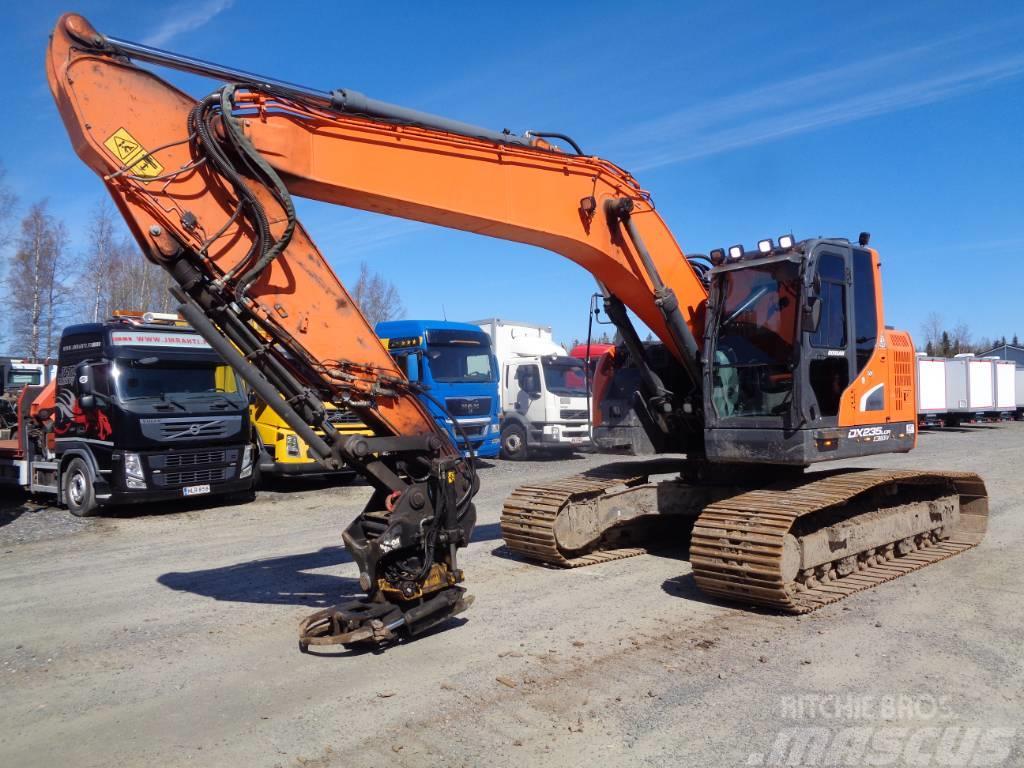 Doosan 235 LCR Excavadoras sobre orugas