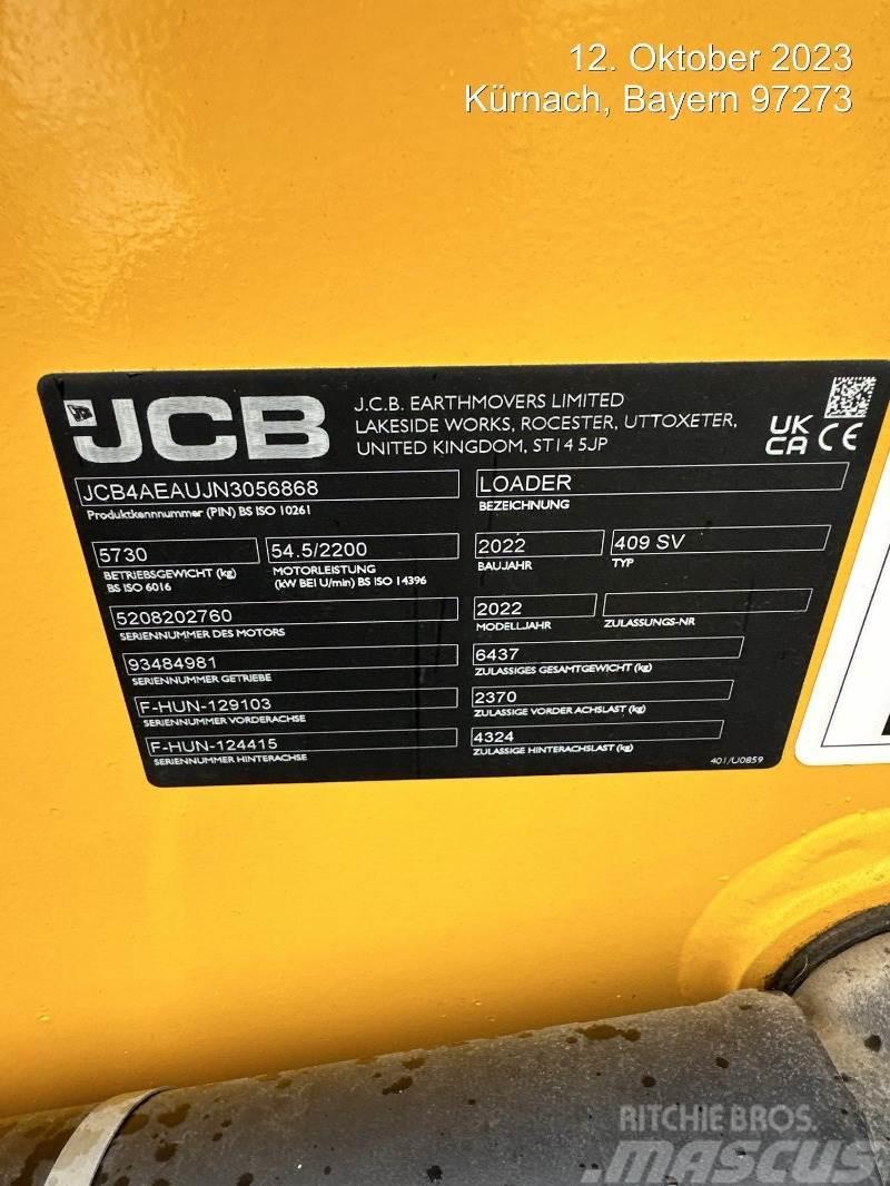 JCB 409 Cargadoras sobre ruedas