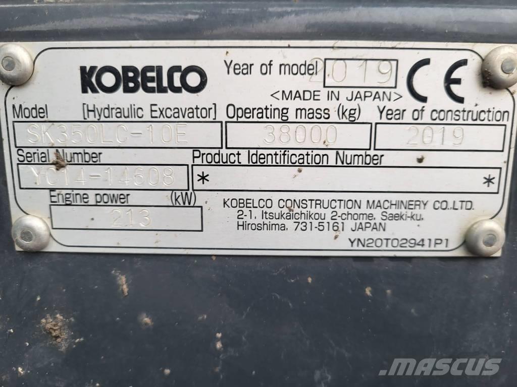 Kobelco SK350LC-10E Excavadoras sobre orugas