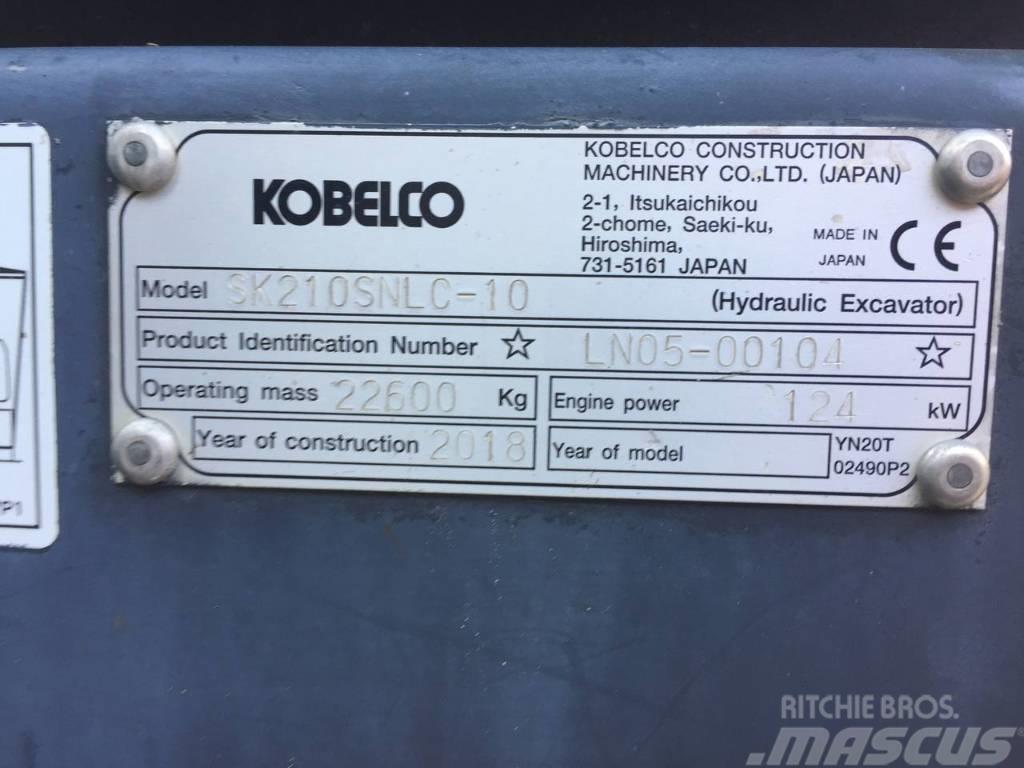 Kobelco SK210SNLC-10 Excavadoras sobre orugas