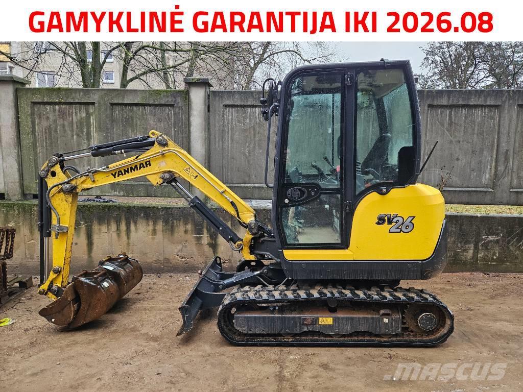 Yanmar SV 26 Miniexcavadoras