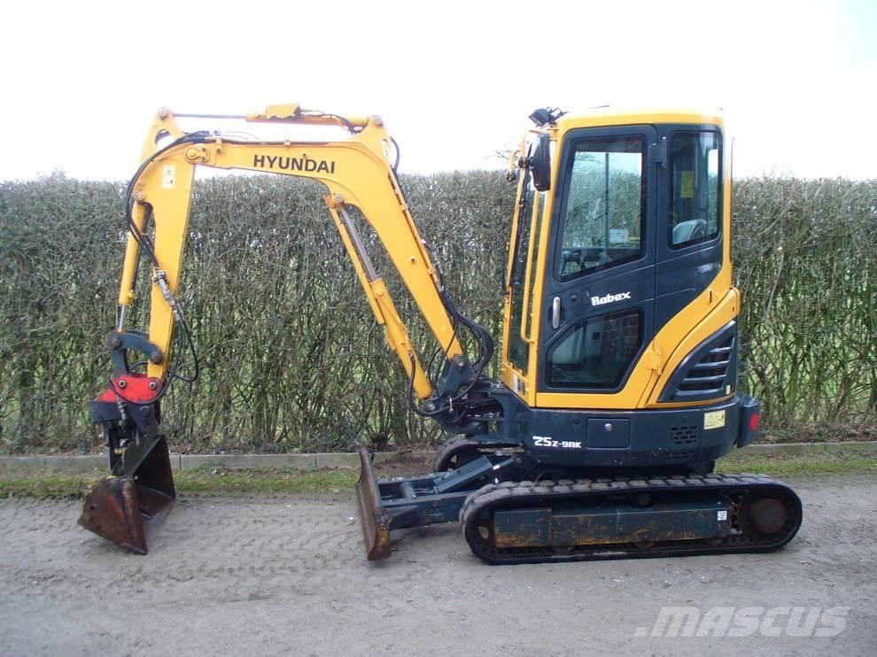 Hyundai R25Z-9AK Miniexcavadoras