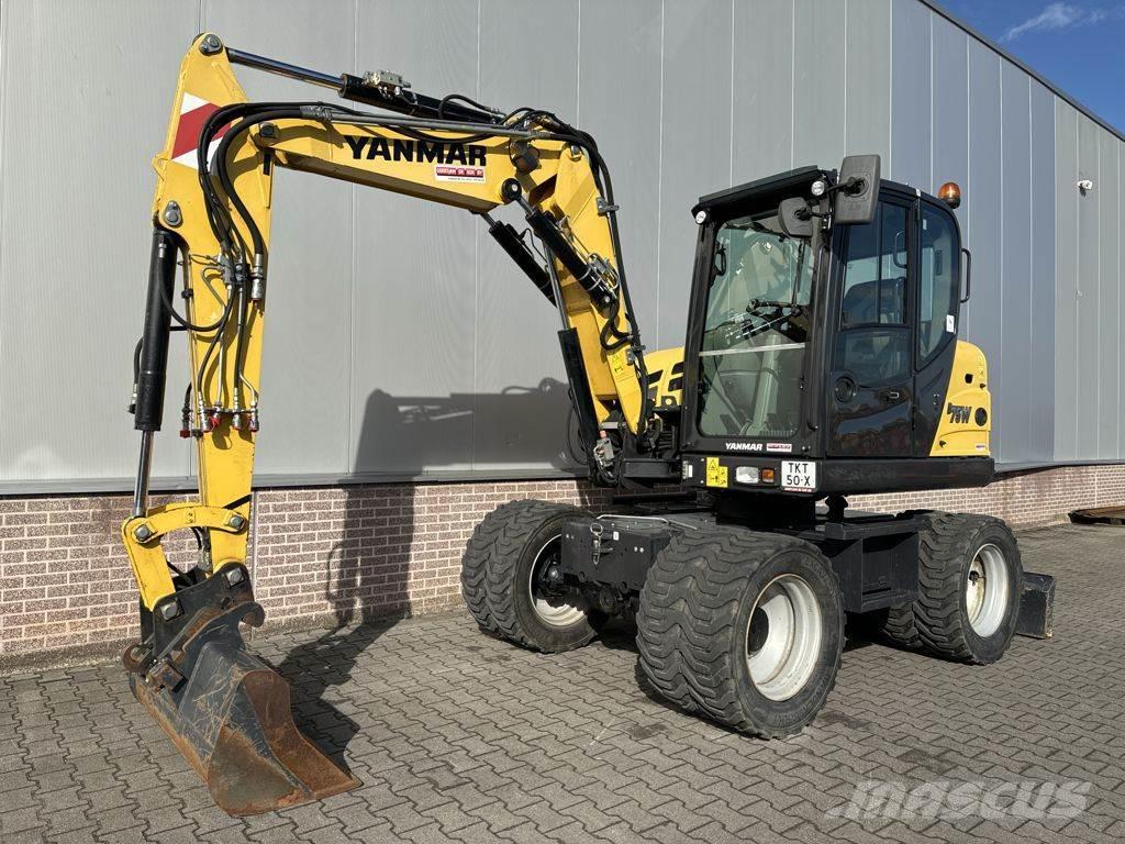 Yanmar B75W Excavadoras de ruedas