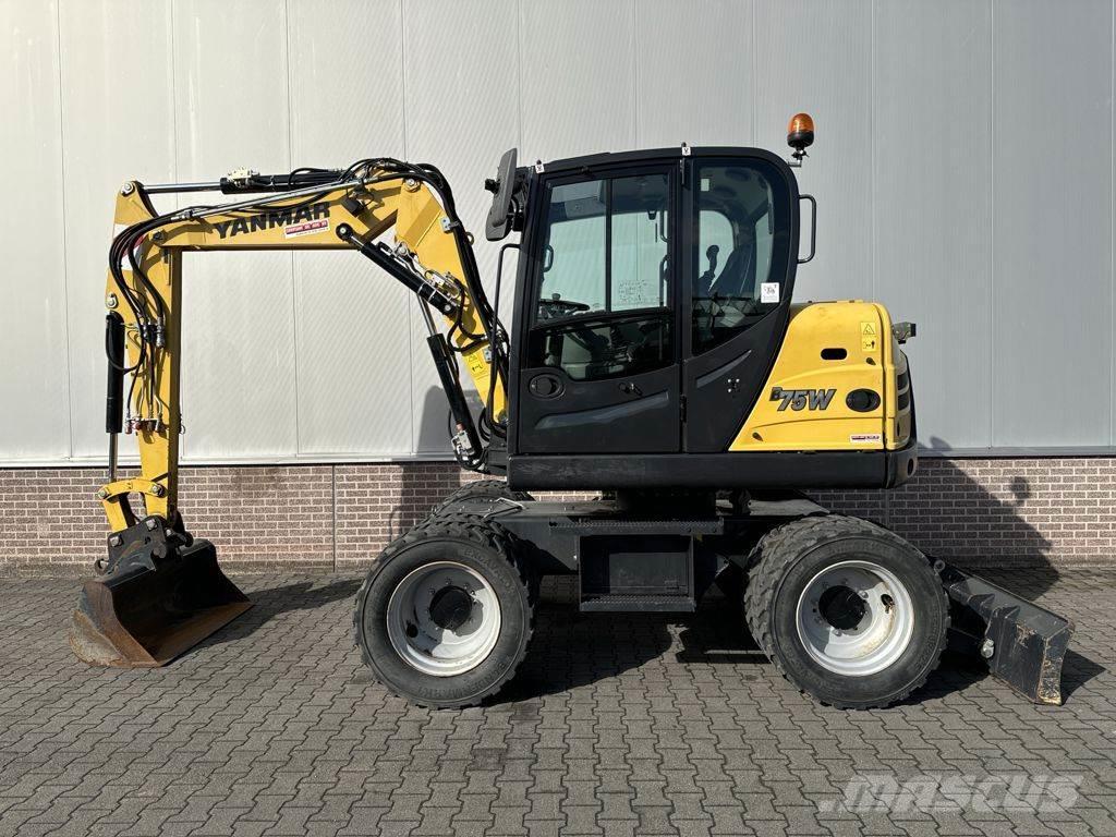 Yanmar B75W Excavadoras de ruedas