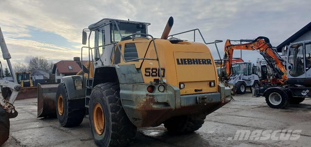 Liebherr L 580 Cargadoras sobre ruedas