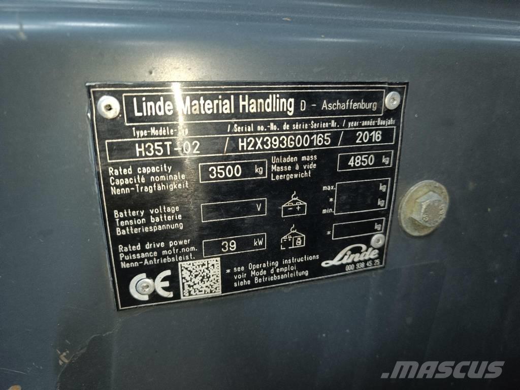 Linde H35 T Camiones LPG