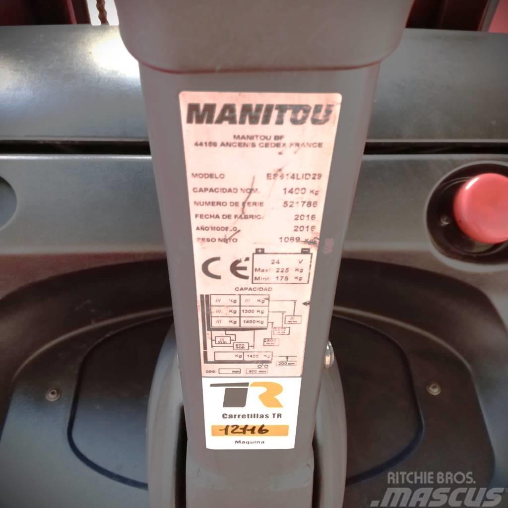 Manitou ES614SVLI Montacargas manual