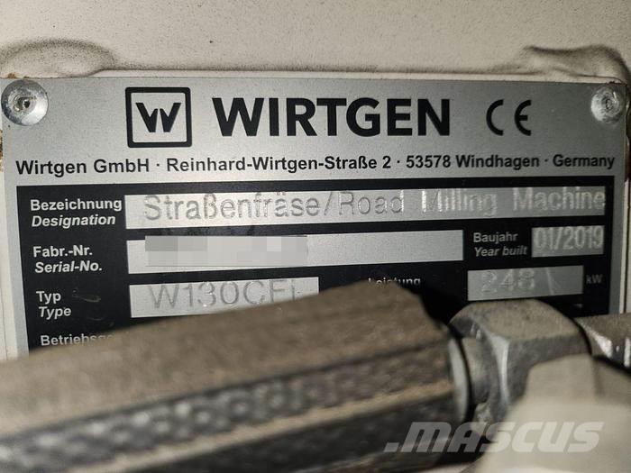 Wirtgen W130CFi Máquinas para concreto y piedra