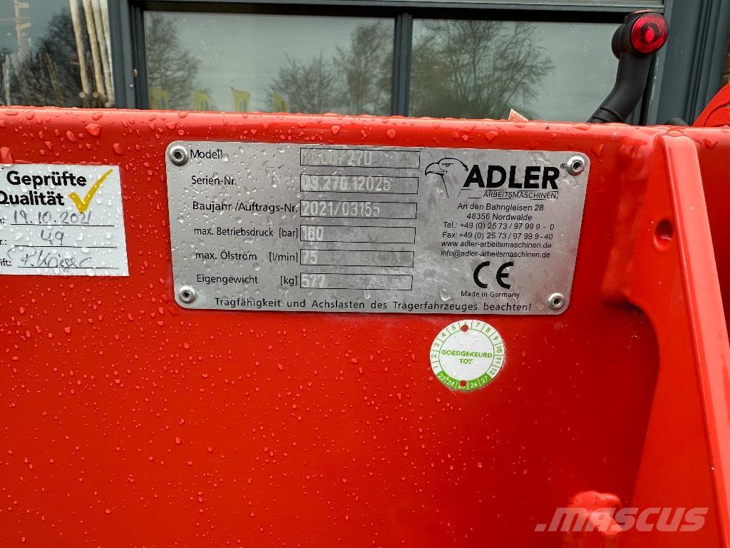 Adler K600-270 Barredoras