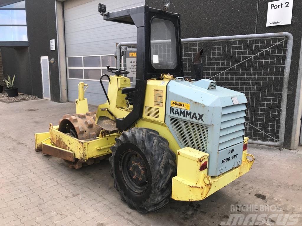 Rammax RW3000-SPT Rodillos de un solo tambor