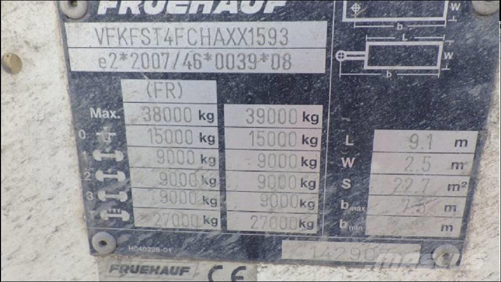 Fruehauf FST4FC Otros semirremolques