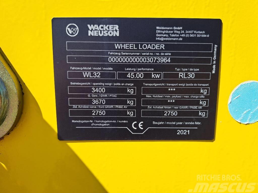 Wacker Neuson WL32 Cargadoras sobre ruedas