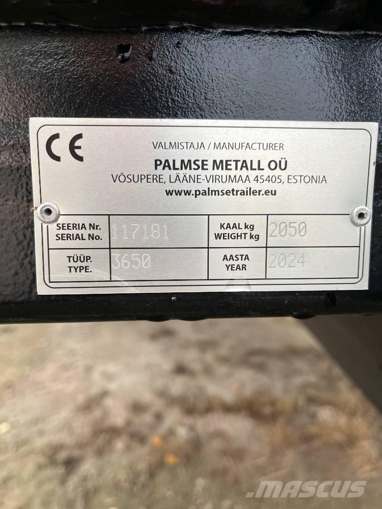 Palmse Trailer B3650 Remolques para pacas