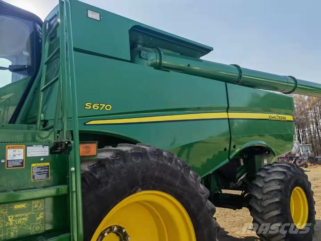 John Deere S670 Cosechadoras combinadas