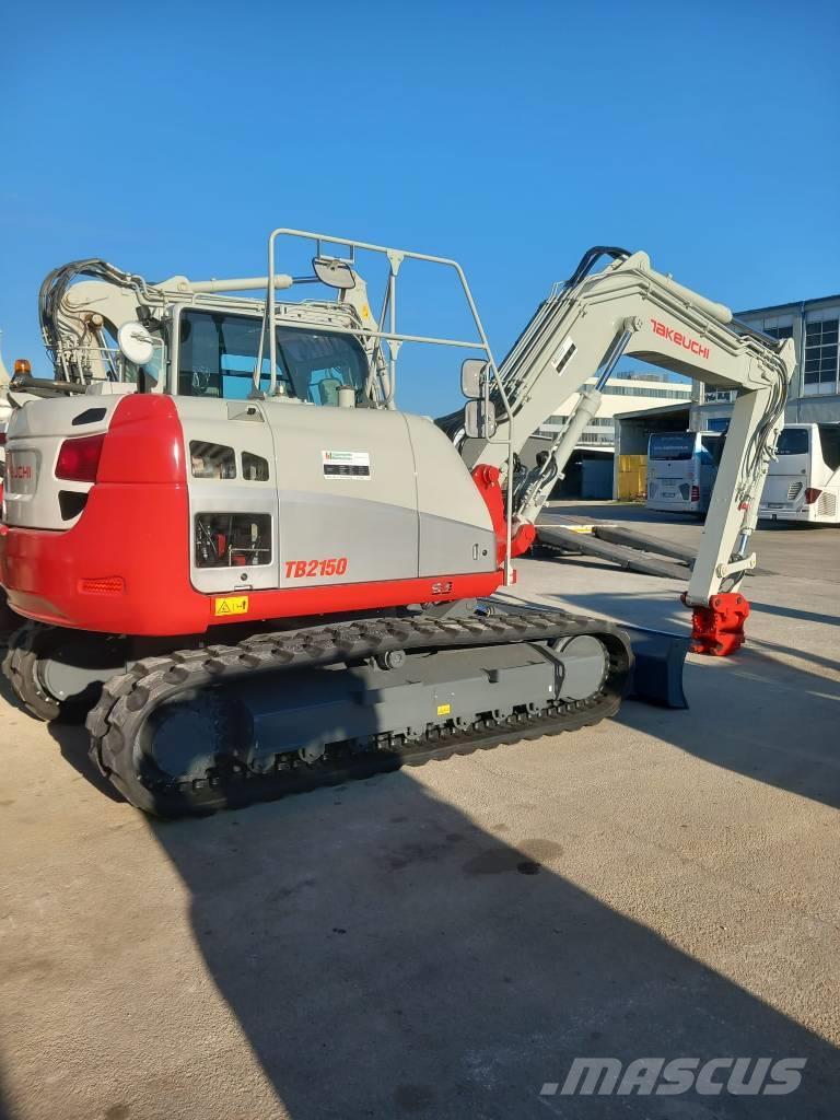 Takeuchi TB2150 Excavadoras sobre orugas