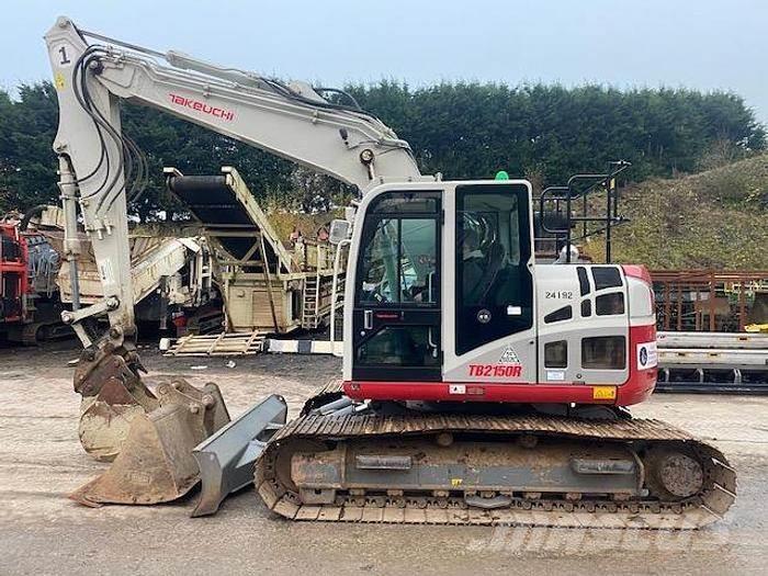 Takeuchi TB2150R Excavadoras especiales