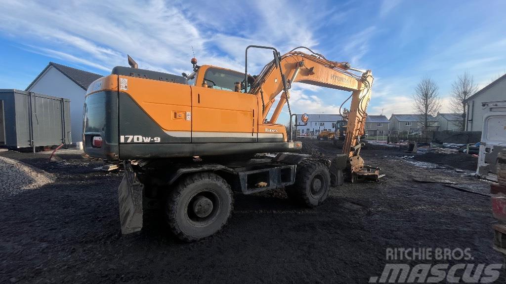 Hyundai 170w-9 Excavadoras de ruedas