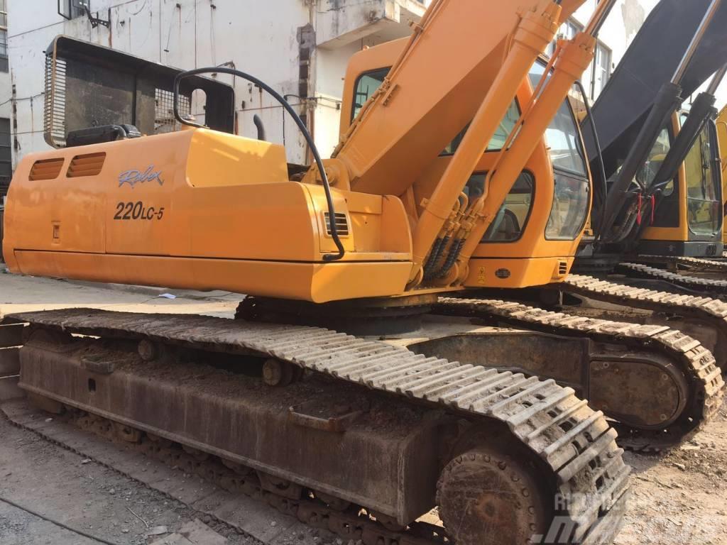 Hyundai 220LC-5 Excavadoras sobre orugas