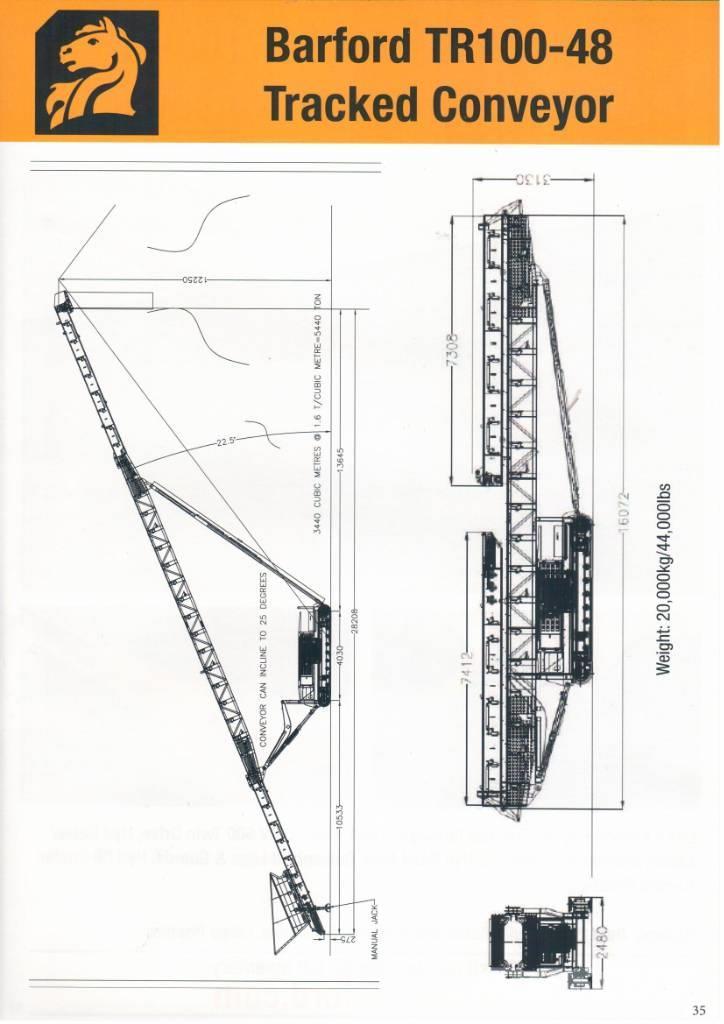 Barford TR100-48 Cintas transportadoras