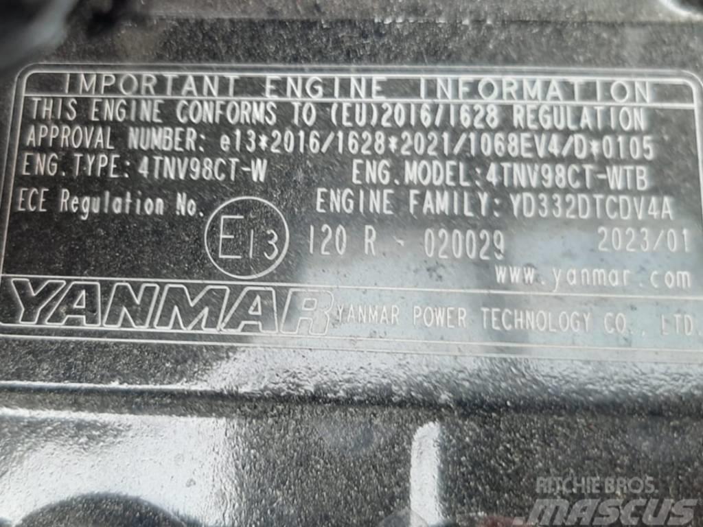 Yanmar 4TNV98CT-WTB Motores