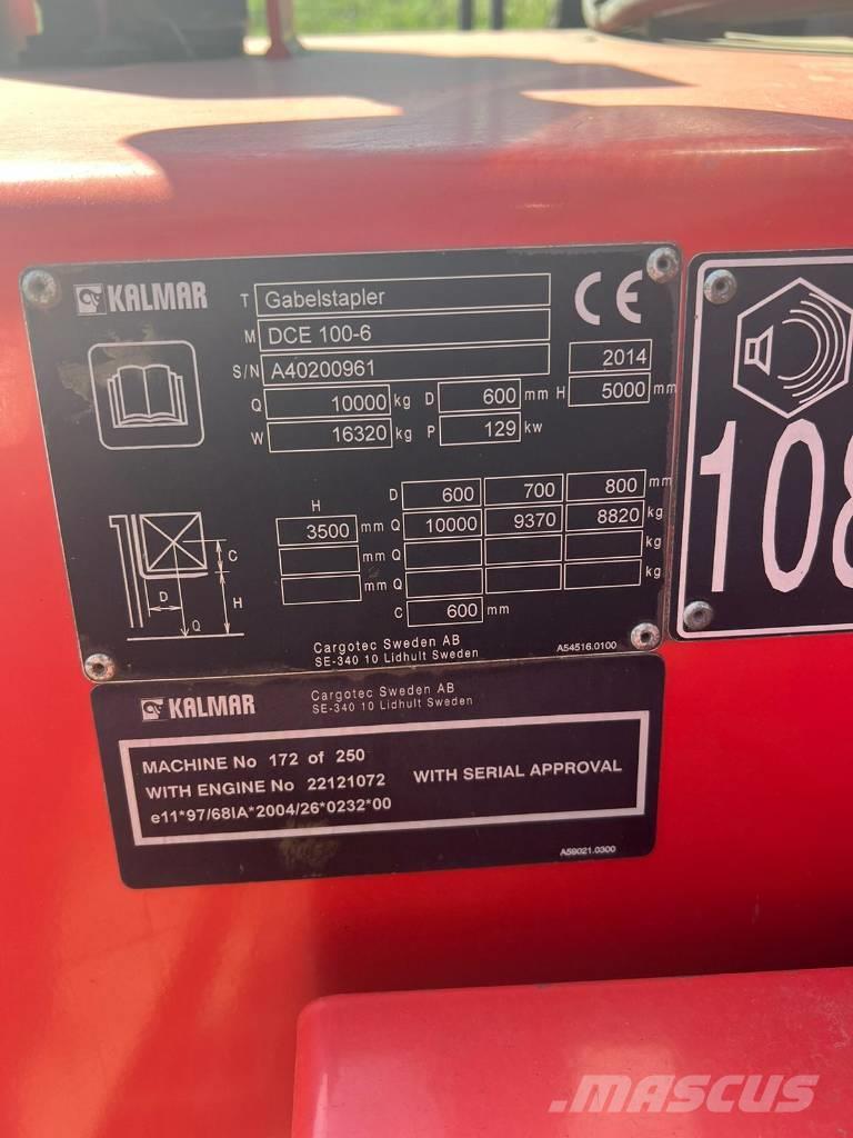 Kalmar DCE100-6 Camiones diesel