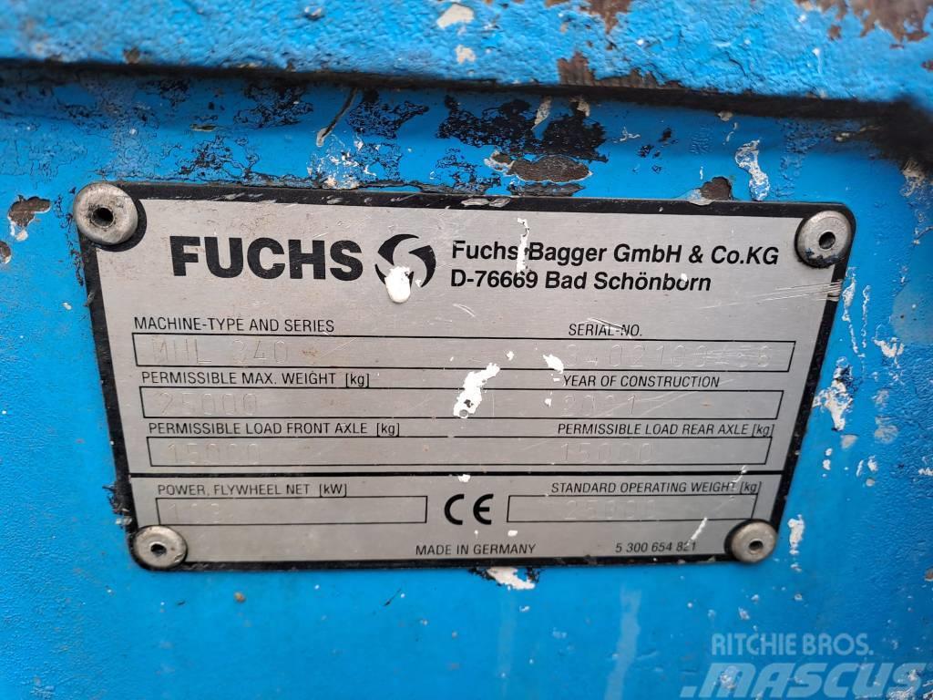 Fuchs MHL 340 Manejadores de residuos industriales