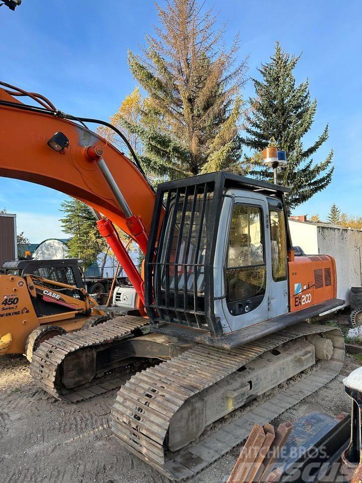 Hitachi EX 200 Cortadoras