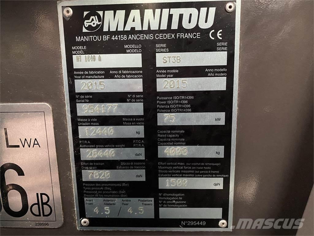 Manitou MT1840 Carretillas telescópicas